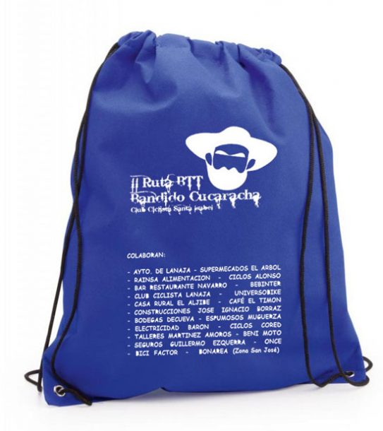 bolsa mochila club ciclista